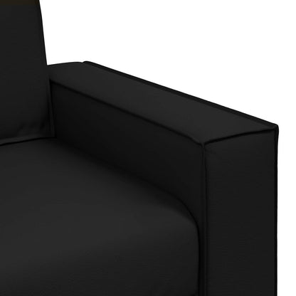 Poltrona Sofa Nero 100 cm Pelle Sintetica | homemem39