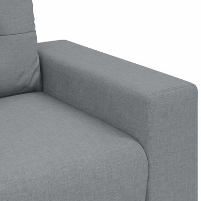Poltrona Grigio Chiaro 100x78x80 cm in Tessuto | homemem39