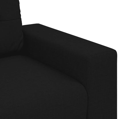 Divano Sedia Nero 100x78x80 cm in Tessuto | homemem39