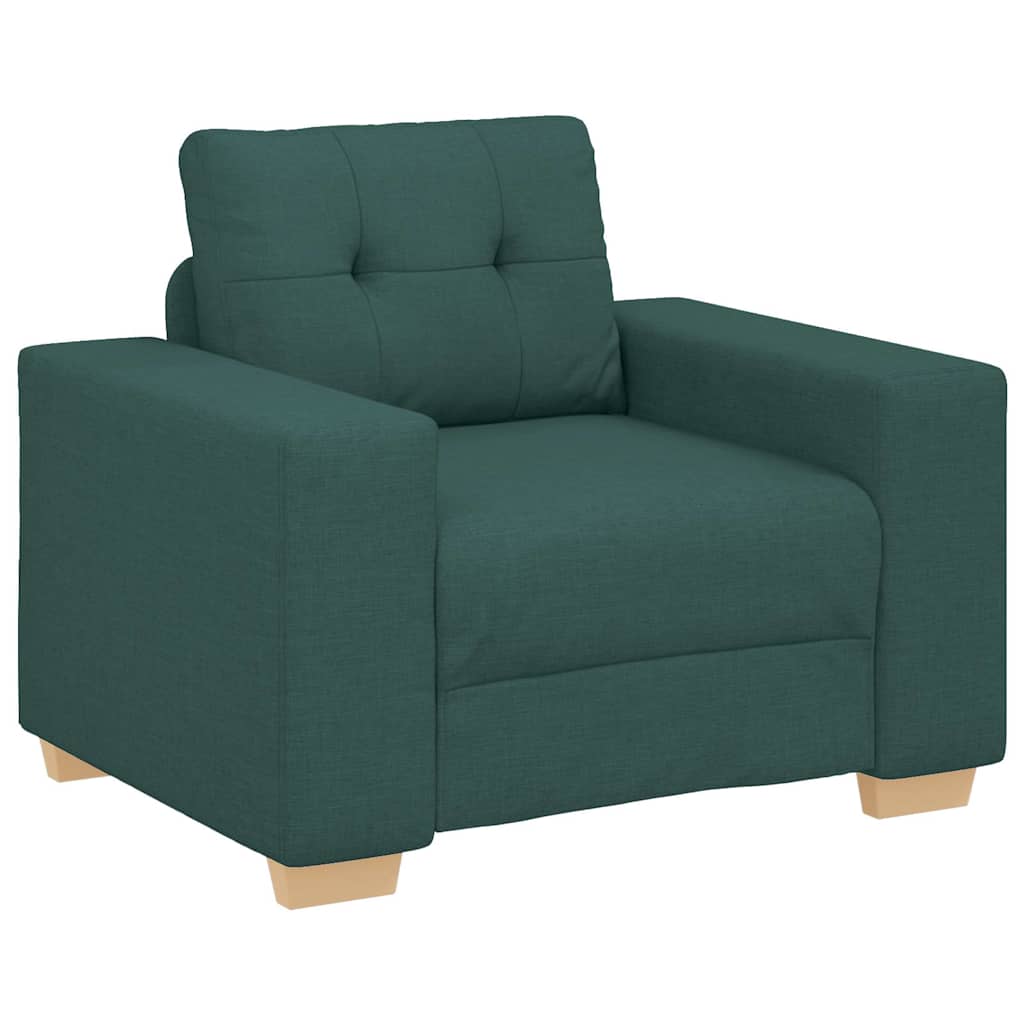 Divano Sedia Verde Scuro 100x78x80 cm in Tessuto | homemem39