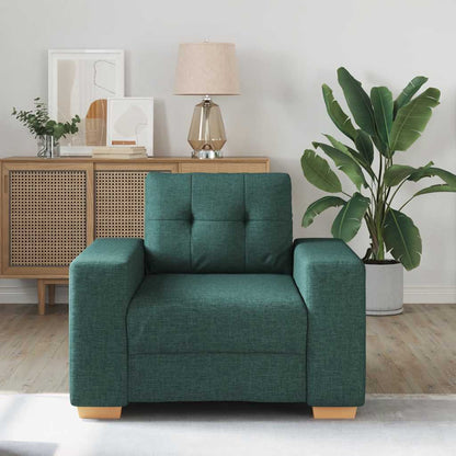 Divano Sedia Verde Scuro 60 cm in Tessuto - homemem39