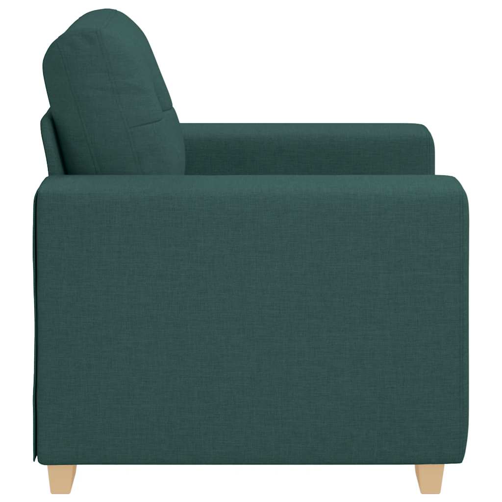 Divano Sedia Verde Scuro 60 cm in Tessuto - homemem39