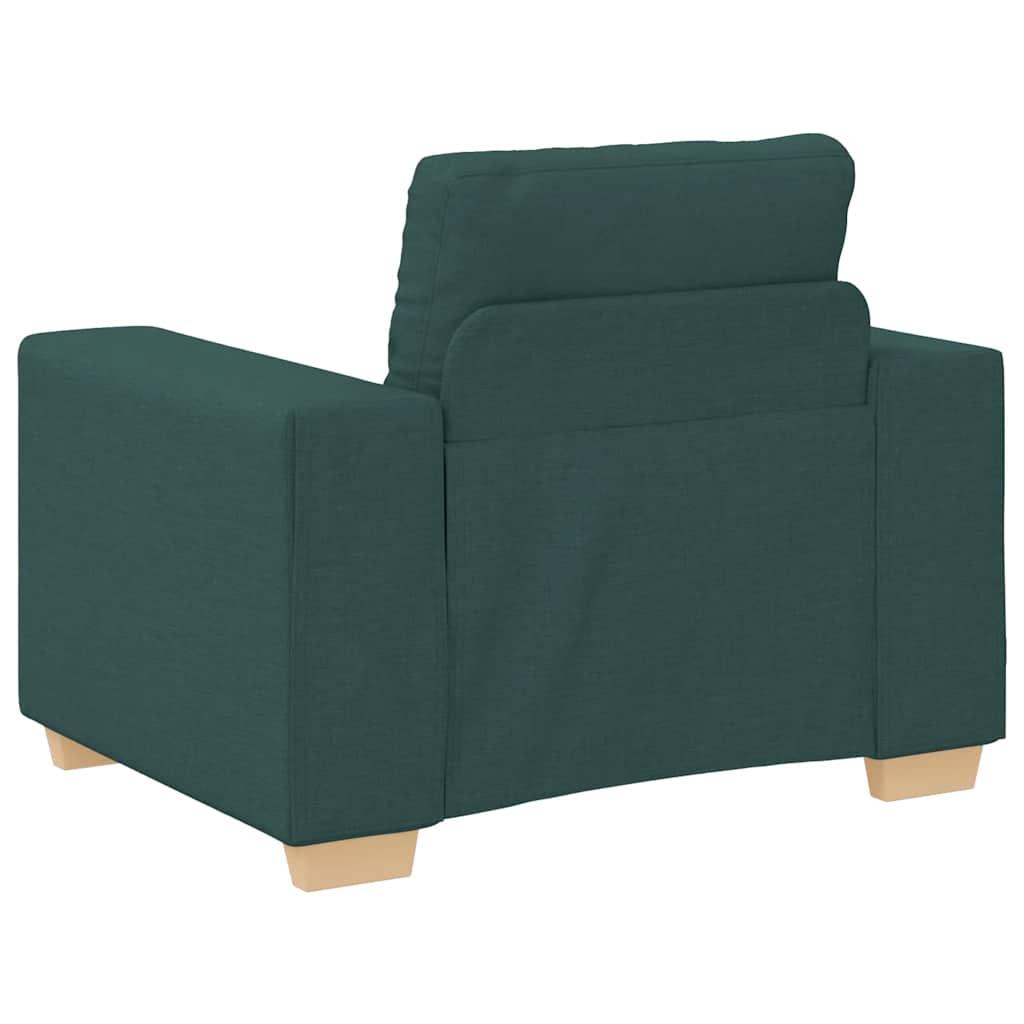 Divano Sedia Verde Scuro 60 cm in Tessuto - homemem39