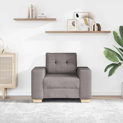 Poltrona Tortora 100x78x80 cm in Tessuto | homemem39