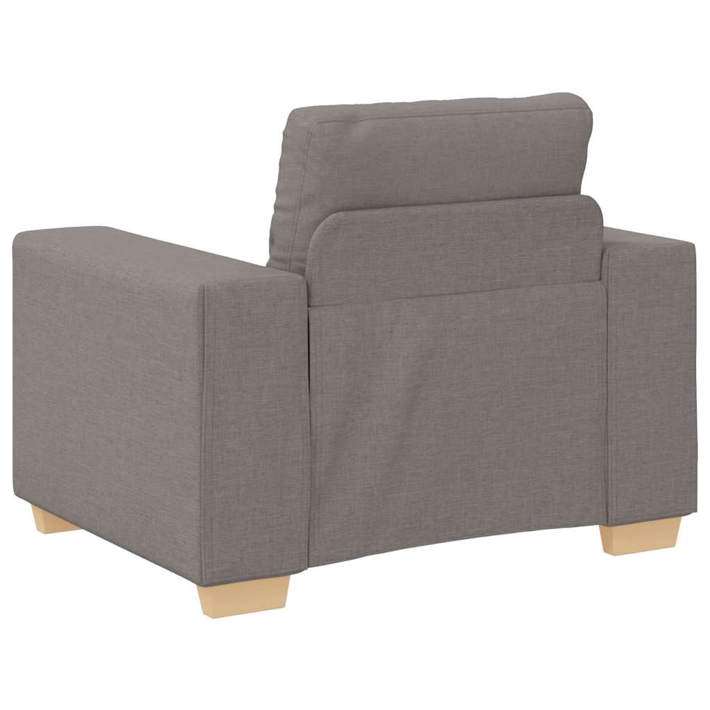 Poltrona Tortora 100x78x80 cm in Tessuto | homemem39