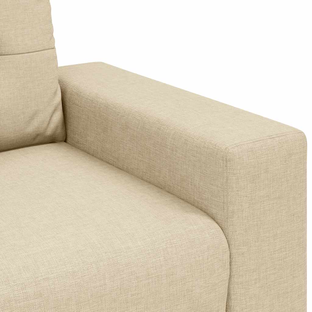 Divano Sedia Crema 100x78x80 cm in Tessuto | homemem39