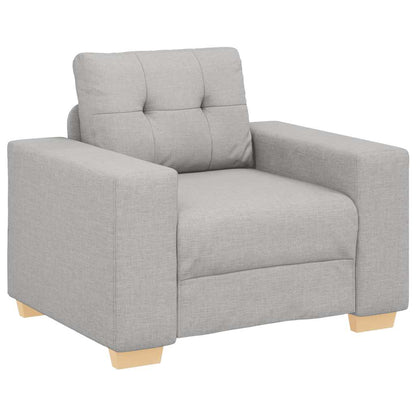 Divano Sedia Grigio Nuvola 100x78x80 cm in Tessuto | homemem39