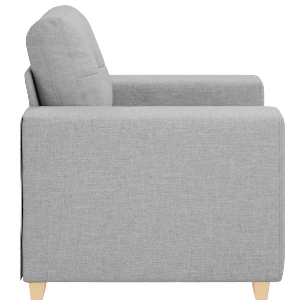 Divano Sedia Grigio Nuvola 100x78x80 cm in Tessuto | homemem39