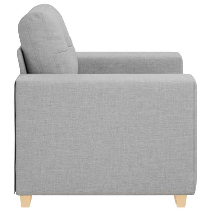 Divano Sedia Grigio Nuvola 100x78x80 cm in Tessuto | homemem39