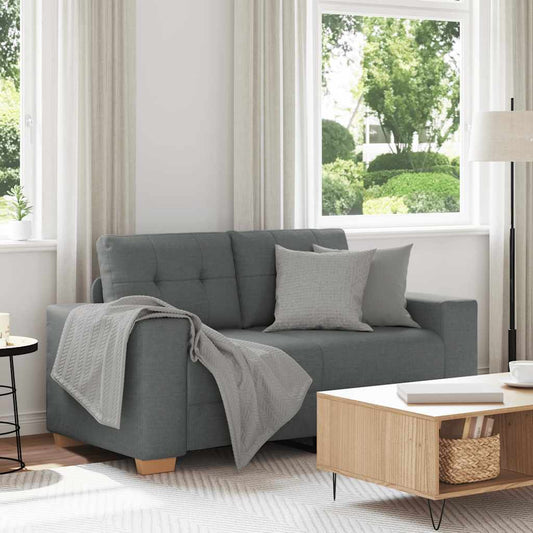 Divano Divanetto Grigio Scuro 160x77x82 cm in Tessuto | homemem39