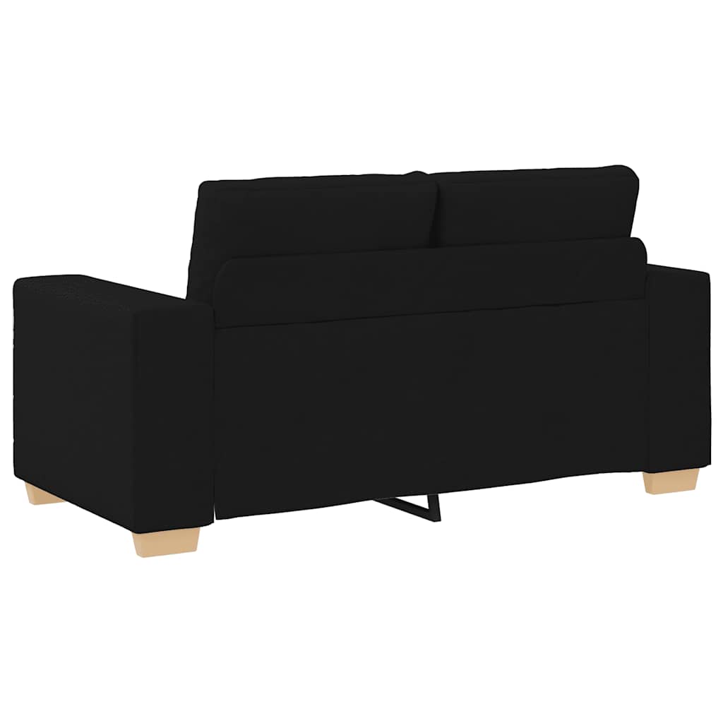 Divano Divanetto Nero 160x77x82 cm in Tessuto | homemem39