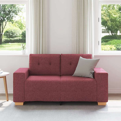Divano Divanetto Rosso Vino 160x77x82 cm in Tessuto | homemem39