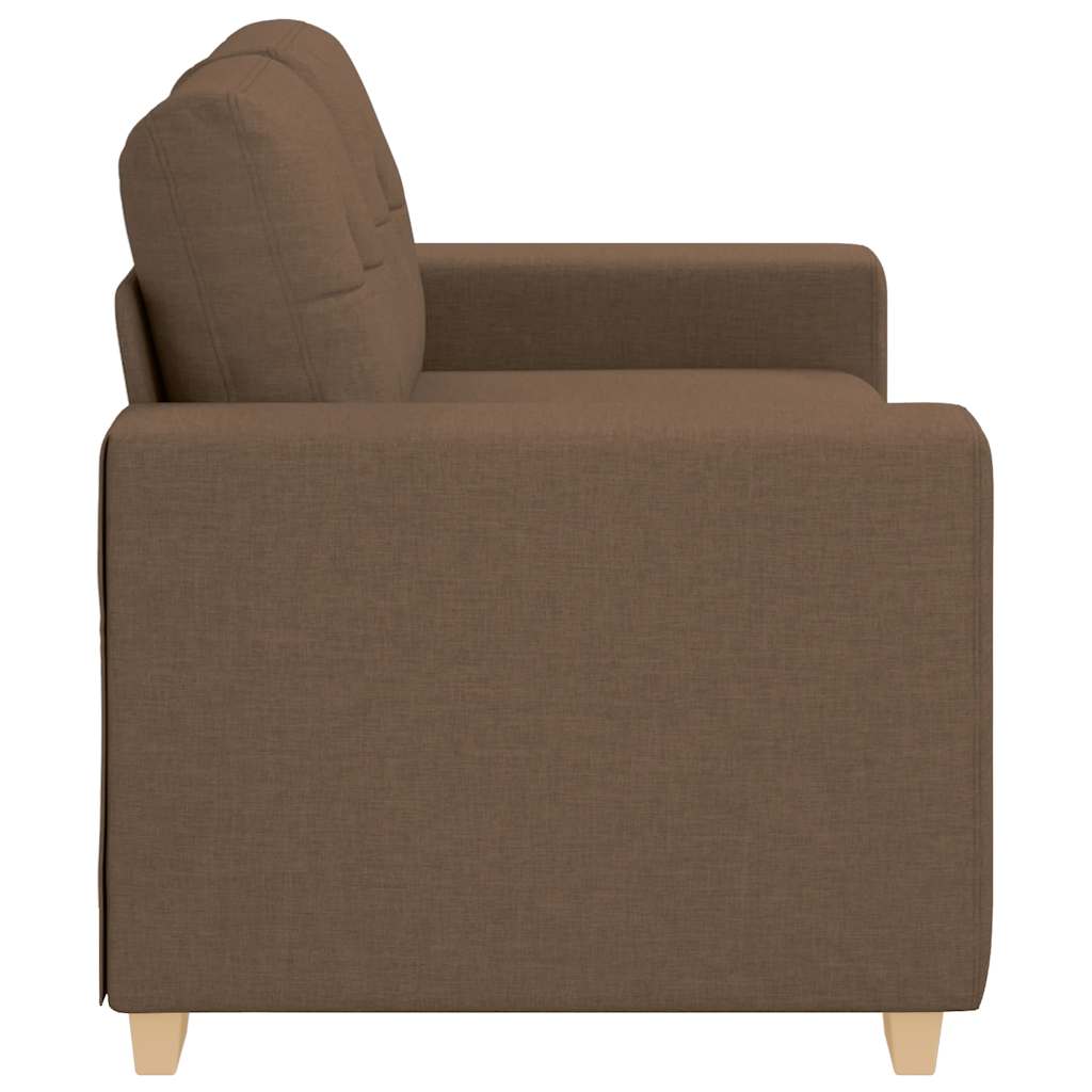 Divano Divanetto Marrone 160x77x82 cm in Tessuto | homemem39