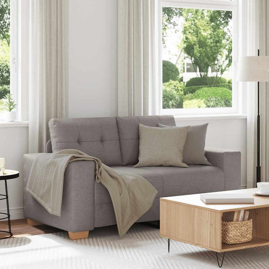 Divano Divanetto Tortora 160x77x82 cm in Tessuto