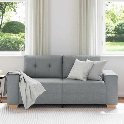 Divano Divanetto Grigio Chiaro 180x77x82 cm in Tessuto | homemem39