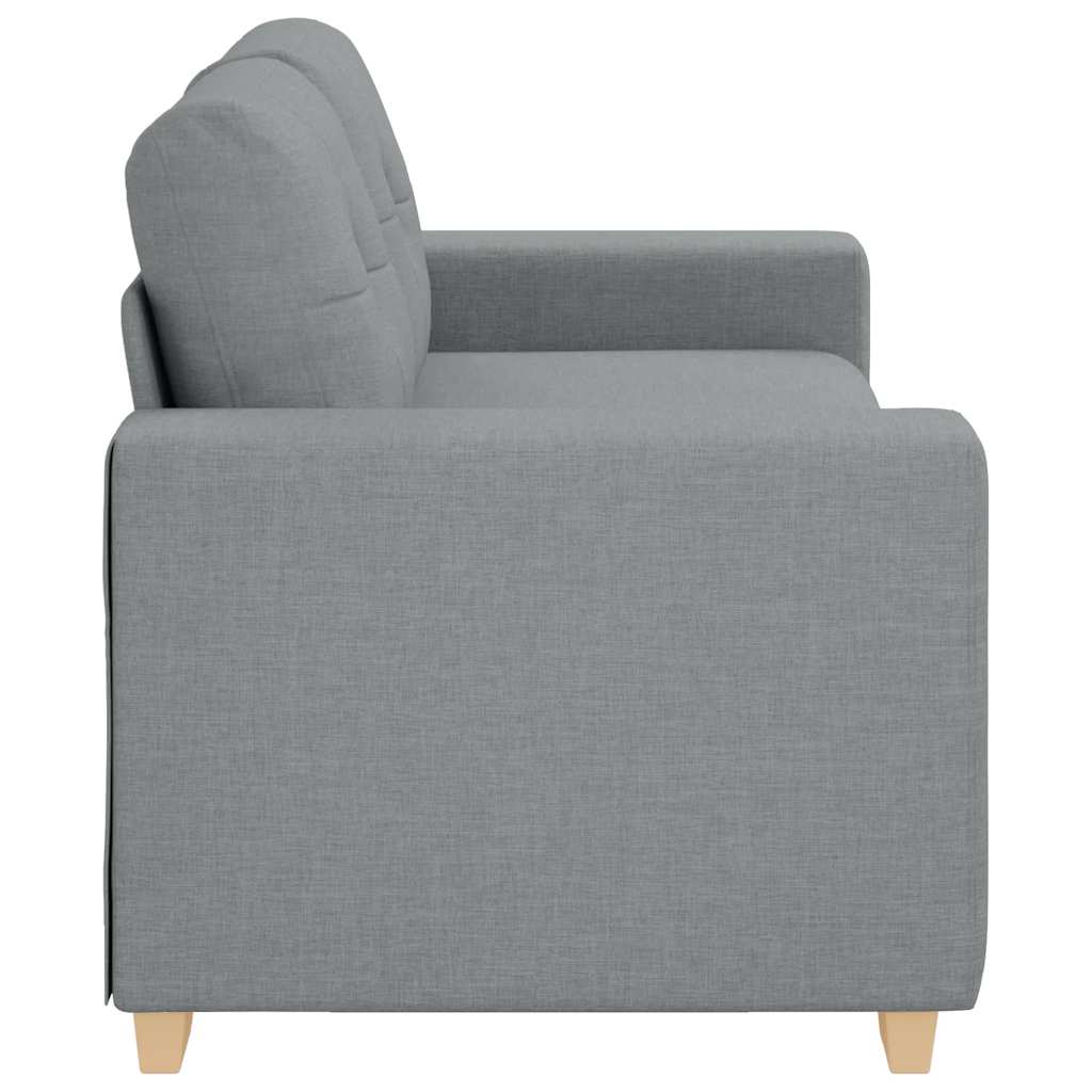 Divano Divanetto Grigio Chiaro 180x77x82 cm in Tessuto | homemem39