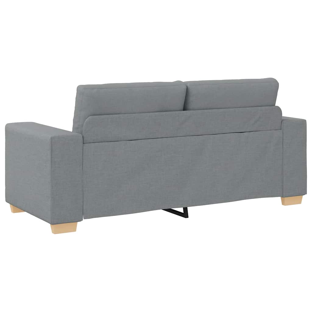Divano Divanetto Grigio Chiaro 180x77x82 cm in Tessuto | homemem39