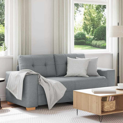 Divano Divanetto Grigio Chiaro 180x77x82 cm in Tessuto | homemem39
