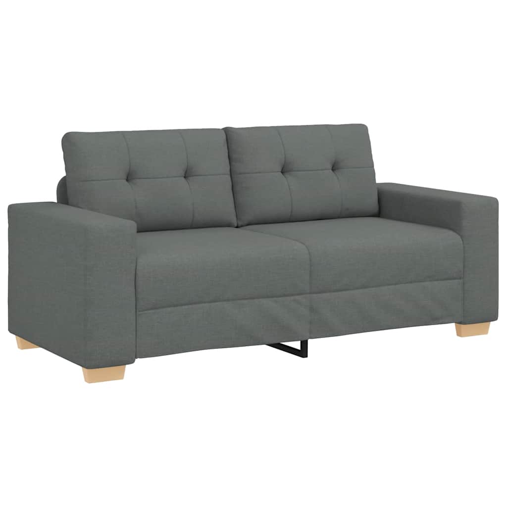 Divano Divanetto Grigio Scuro 180x77x82 cm in Tessuto | homemem39