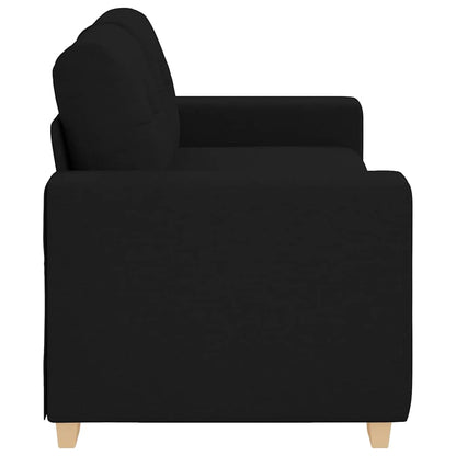 Divano Divanetto Nero 180x77x82 cm in Tessuto | homemem39