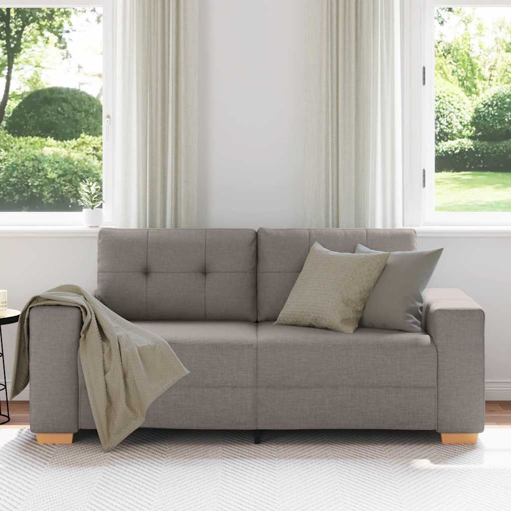 Divano Divanetto Tortora 180x77x82 cm in Tessuto | homemem39