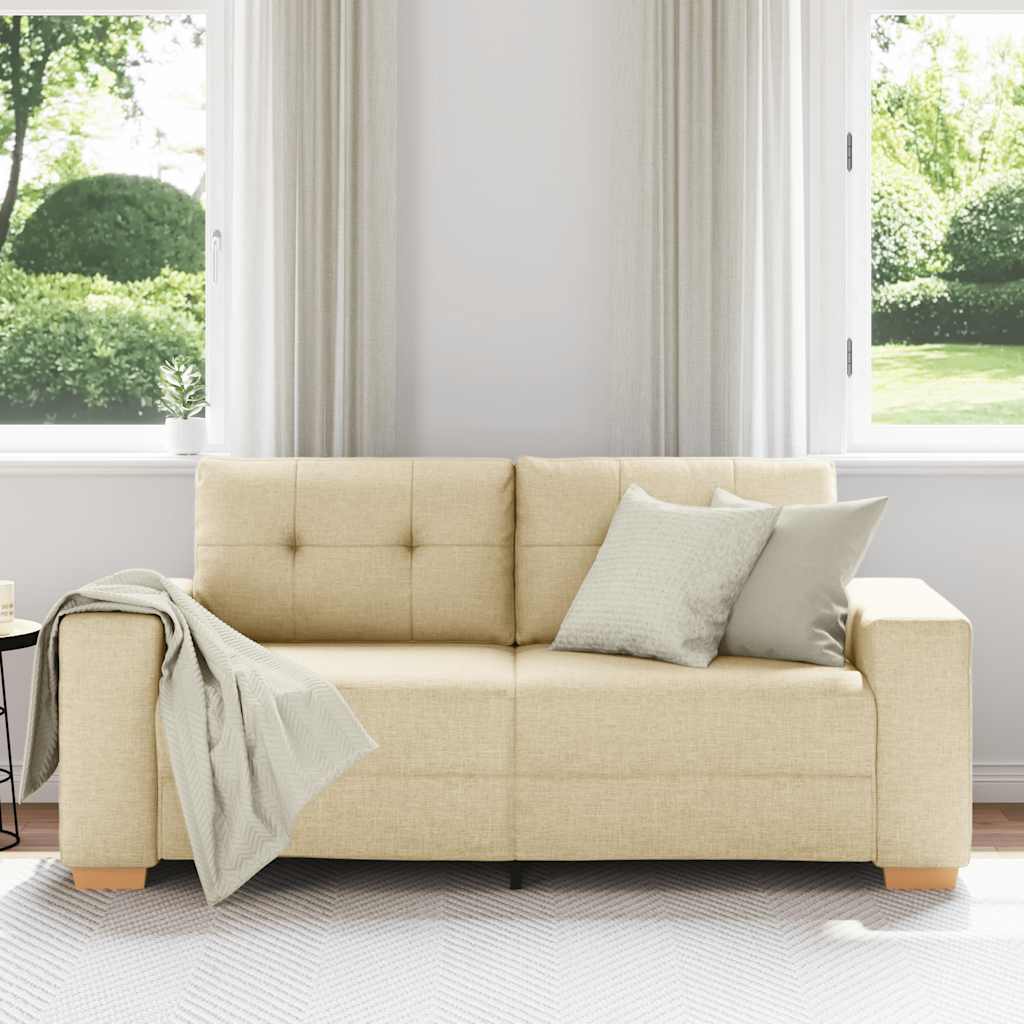 Divano Divanetto Crema 180x77x82 cm in Tessuto | homemem39