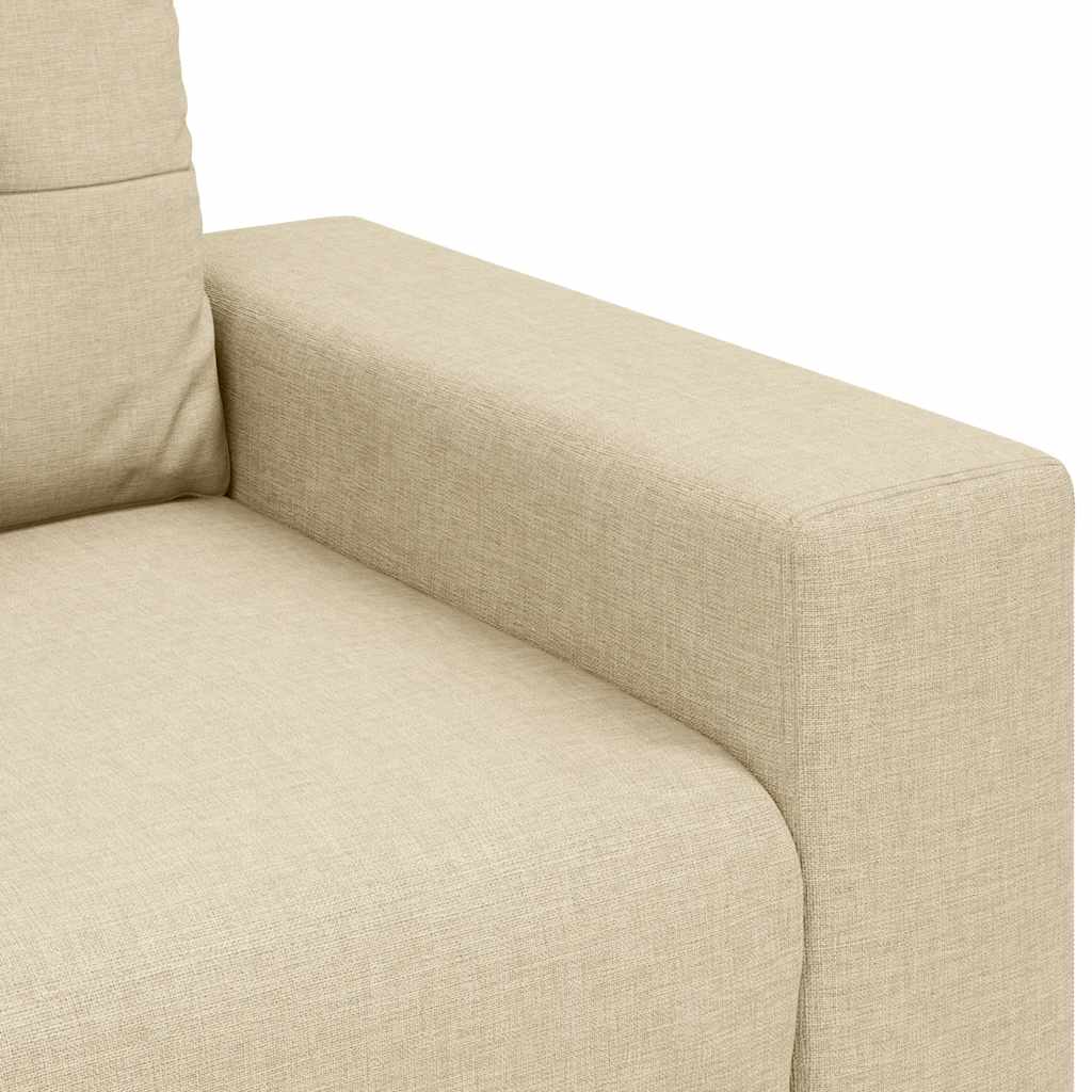 Divano Divanetto Crema 180x77x82 cm in Tessuto | homemem39