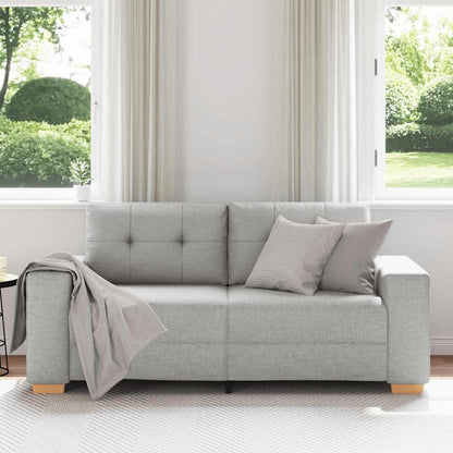 Divano Divanetto Grigio Nuvola 180x77x82 cm in Tessuto | homemem39