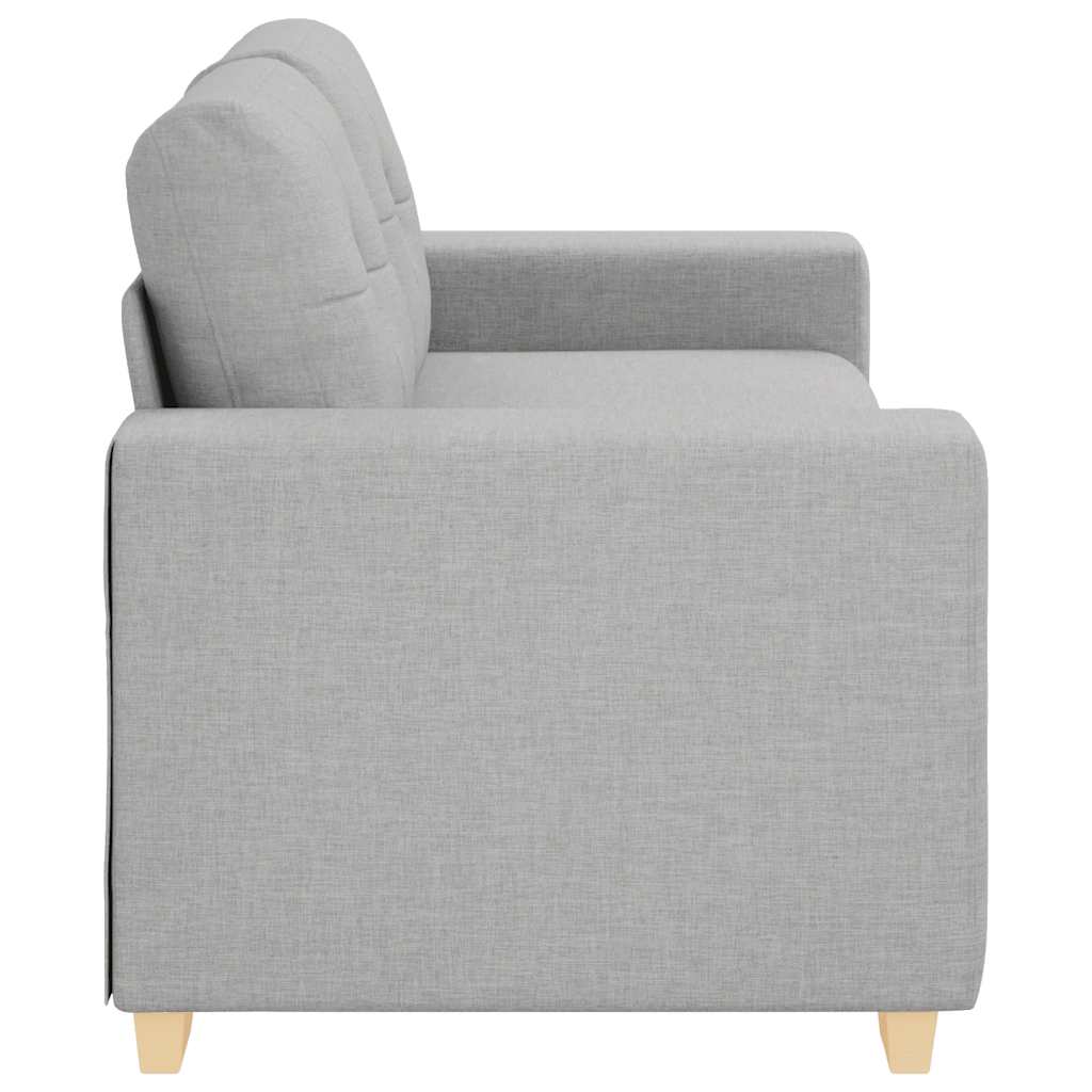 Divano Divanetto Grigio Nuvola 180x77x82 cm in Tessuto | homemem39