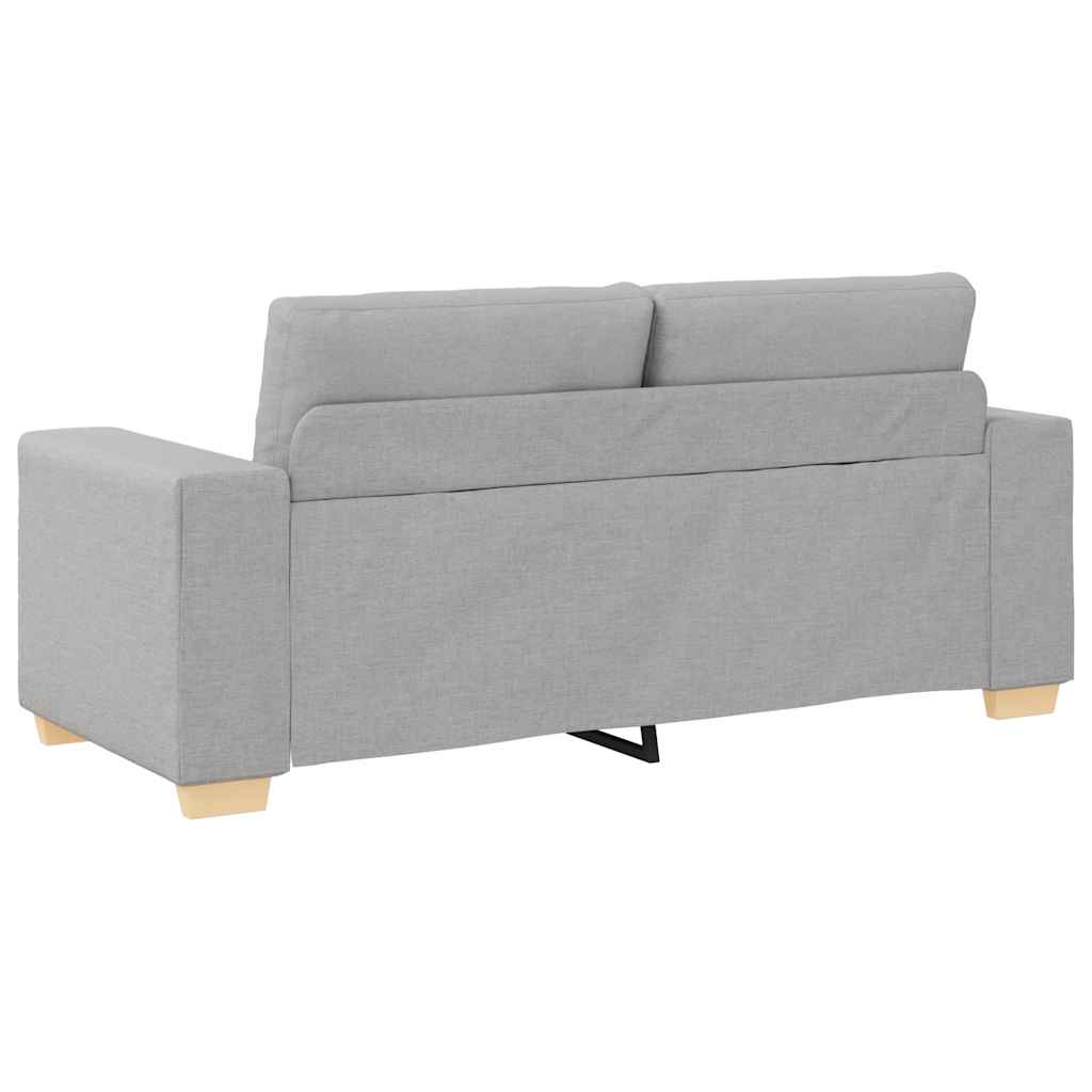 Divano Divanetto Grigio Nuvola 180x77x82 cm in Tessuto | homemem39