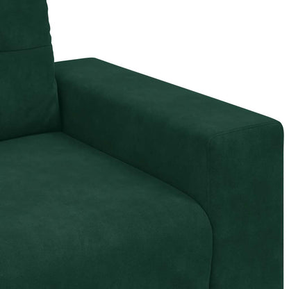 Divano Sedia Verde Scuro 100x78x80 cm Velluto | homemem39