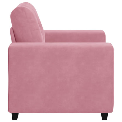 Divano Sedia Rosa 60 cm Velluto - homemem39