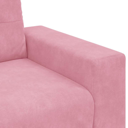Divano Sedia Rosa 100x78x80 cm Velluto | homemem39