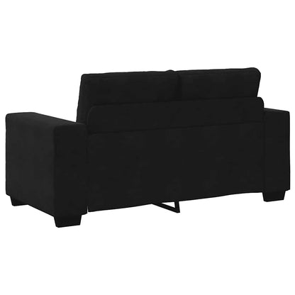 Divano Divanetto Nero 160x77x82 cm in Velluto | homemem39