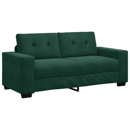 Divano Divanetto Verde Scuro 180x77x82 cm in Velluto | homemem39