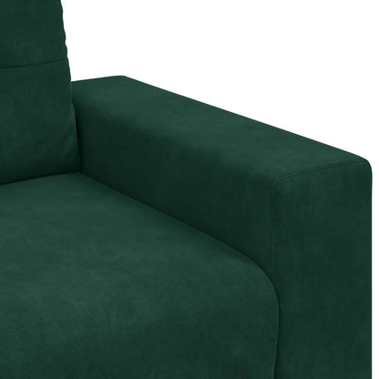Divano Divanetto Verde Scuro 180x77x82 cm in Velluto | homemem39