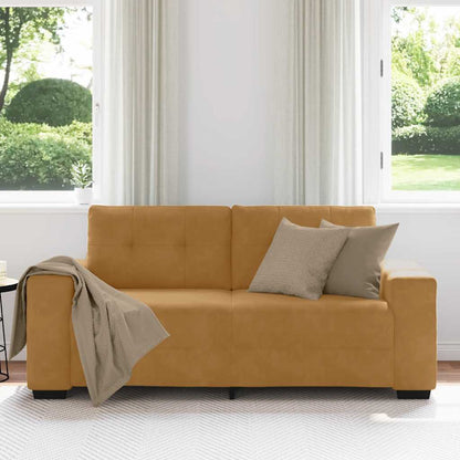Divano Divanetto Marrone 180x77x82 cm in Velluto | homemem39