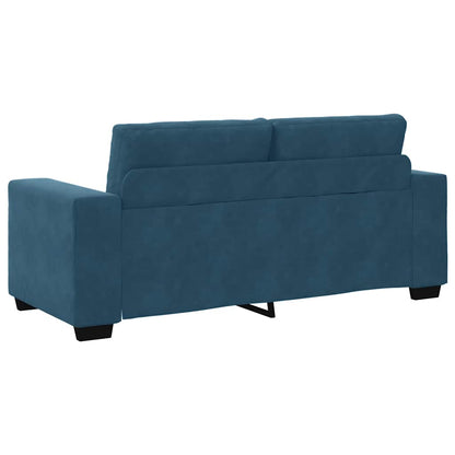 Divano Divanetto Blu 180x77x82 cm in Velluto | homemem39