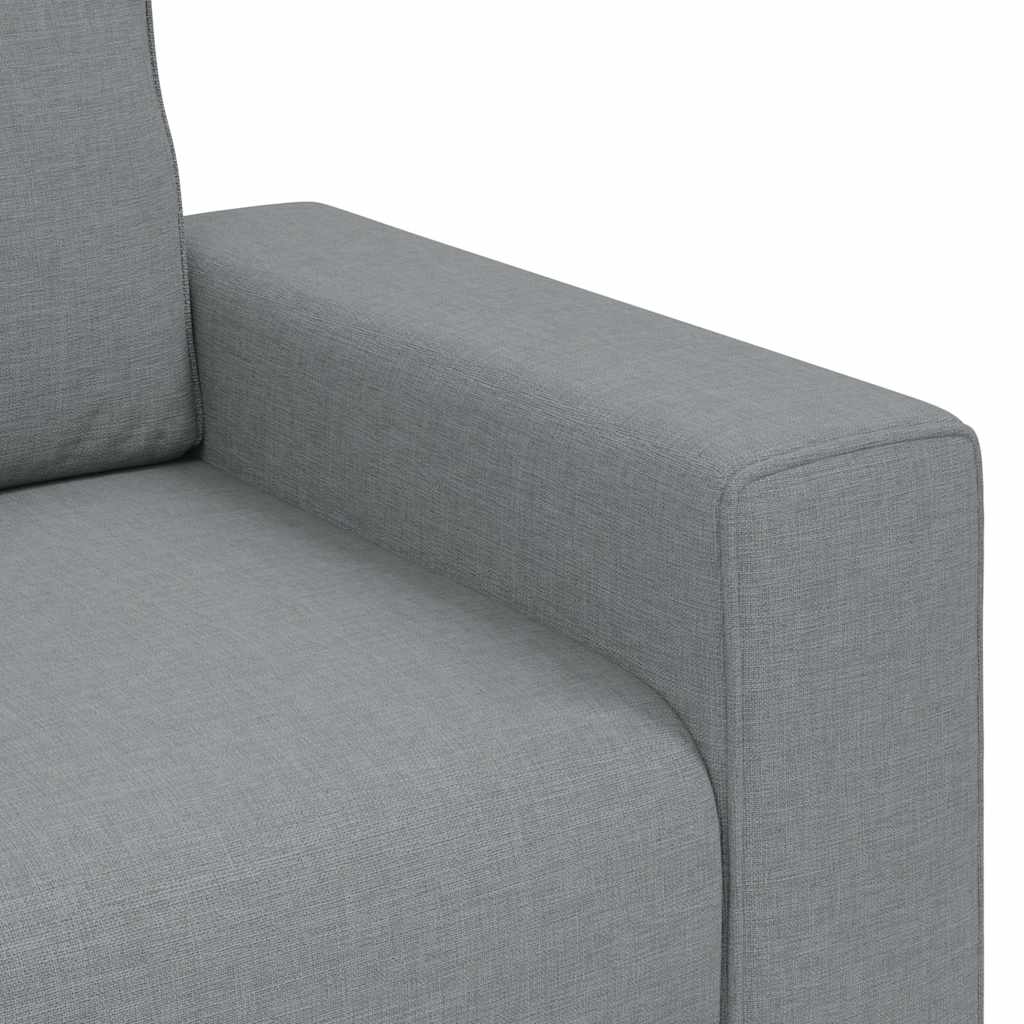 Poltrona Grigio Chiaro 100x77x82 cm in Tessuto | homemem39