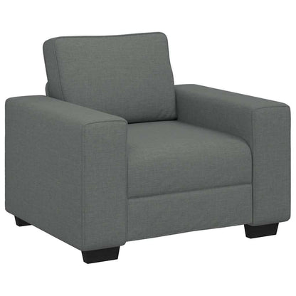 Poltrona Grigio Scuro 100x77x82 cm in Tessuto | homemem39