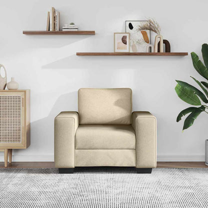 Poltrona Crema 60 cm in Tessuto