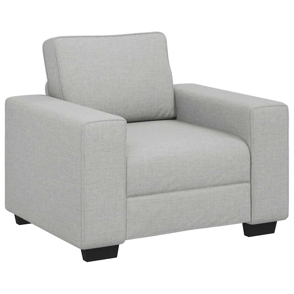 Divano Sedia Grigio Nuvola 100x77x82 cm in Tessuto | homemem39