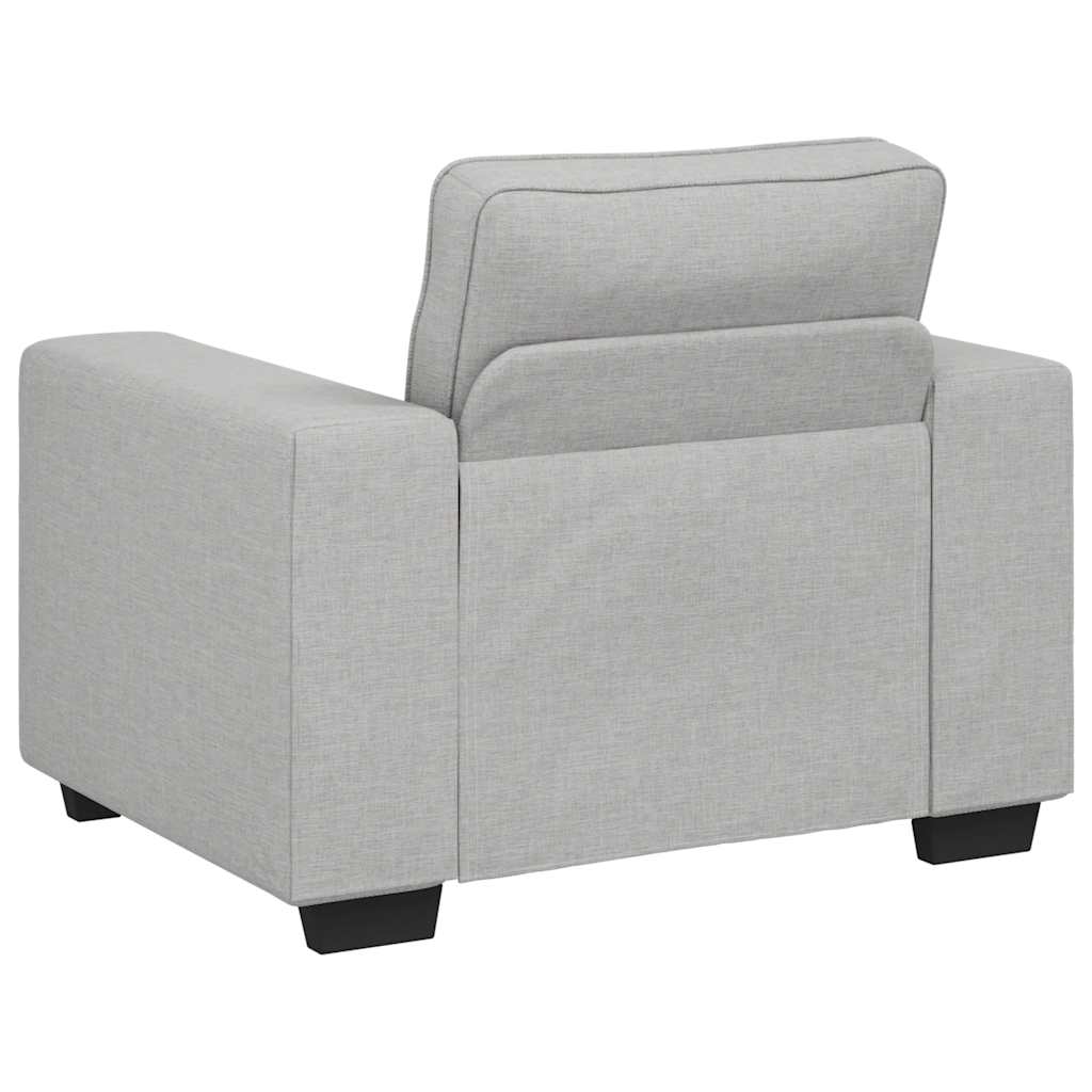 Divano Sedia Grigio Nuvola 100x77x82 cm in Tessuto | homemem39