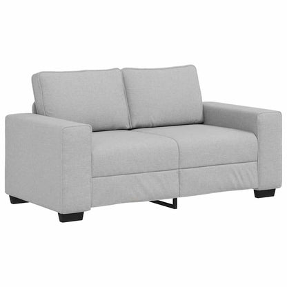 Divano a 2 Posti Grigio Nuvola 160x77x82 cm in Tessuto | homemem39