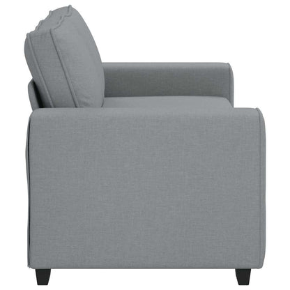 Divano a 2 Posti Grigio Chiaro 180x77x82 cm in Tessuto | homemem39