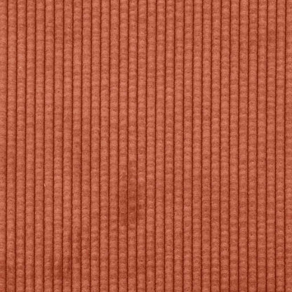 Divano Sedia Rosso Arancione 100x77x82 cm Tessuto di Velluto a Coste | homemem39