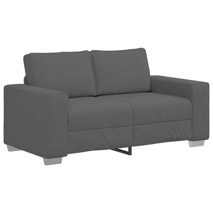 Divano Divanetto Grigio Scuro 160x77x82 cm Tessuto di Velluto a Coste