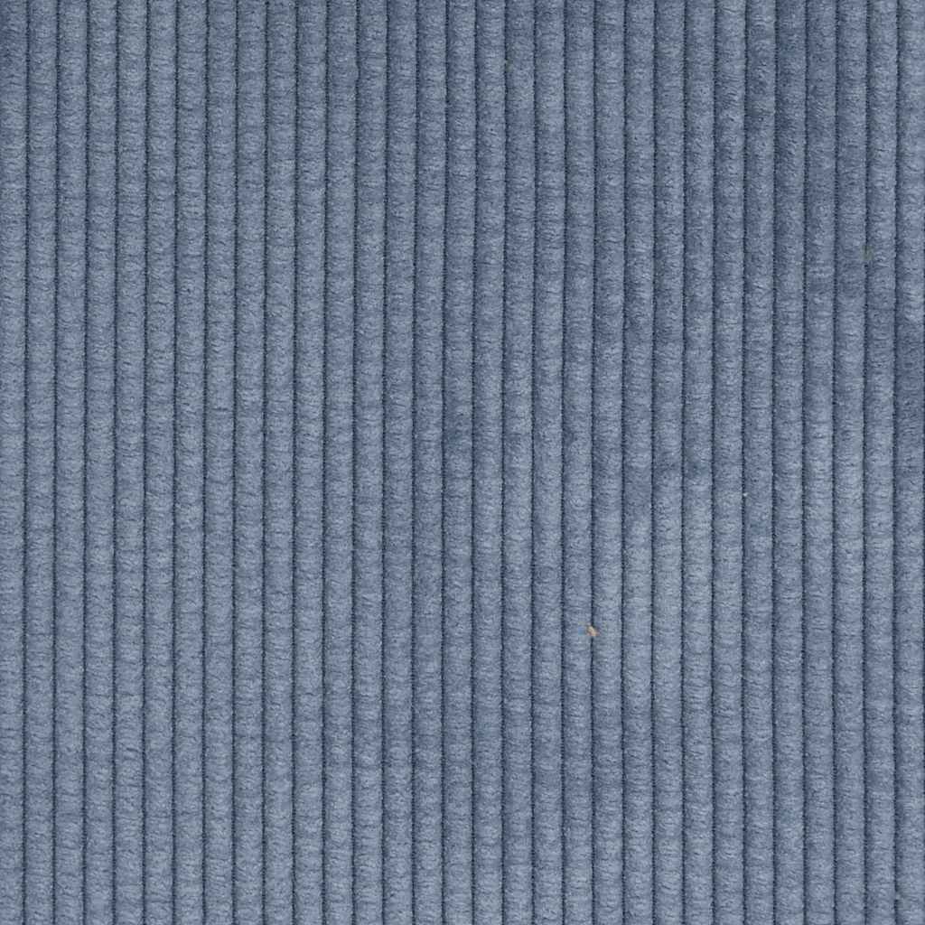 Divano Divanetto Blu 160x77x82 cm Tessuto di Velluto a Coste | homemem39