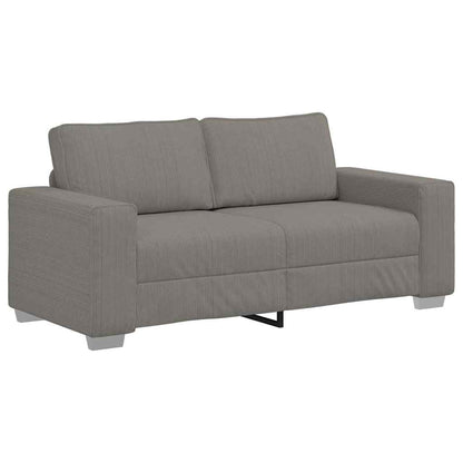 Divano Divanetto Grigio Chiaro 180x77x82cm Tessuto di Velluto a Coste | homemem39