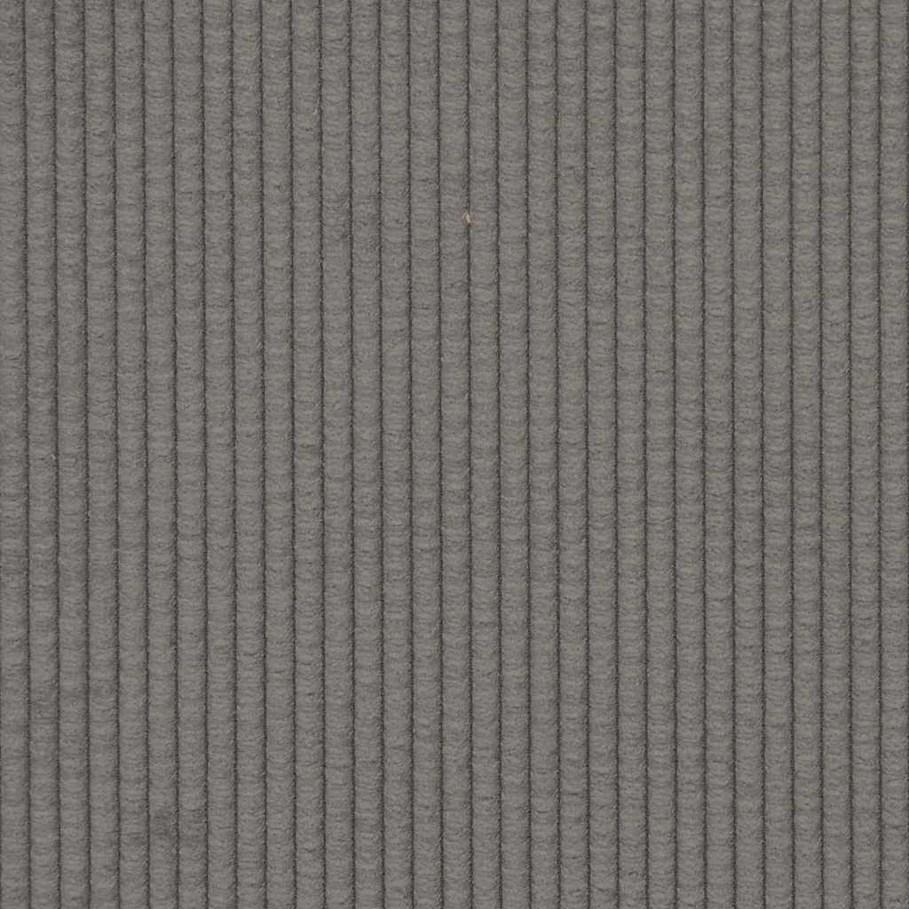 Divano Divanetto Grigio Chiaro 180x77x82cm Tessuto di Velluto a Coste | homemem39